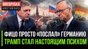 Мерц в ярости – Фицо его не боится || Трамп психически болен || ФРГ ждёт нападения в 2029 году