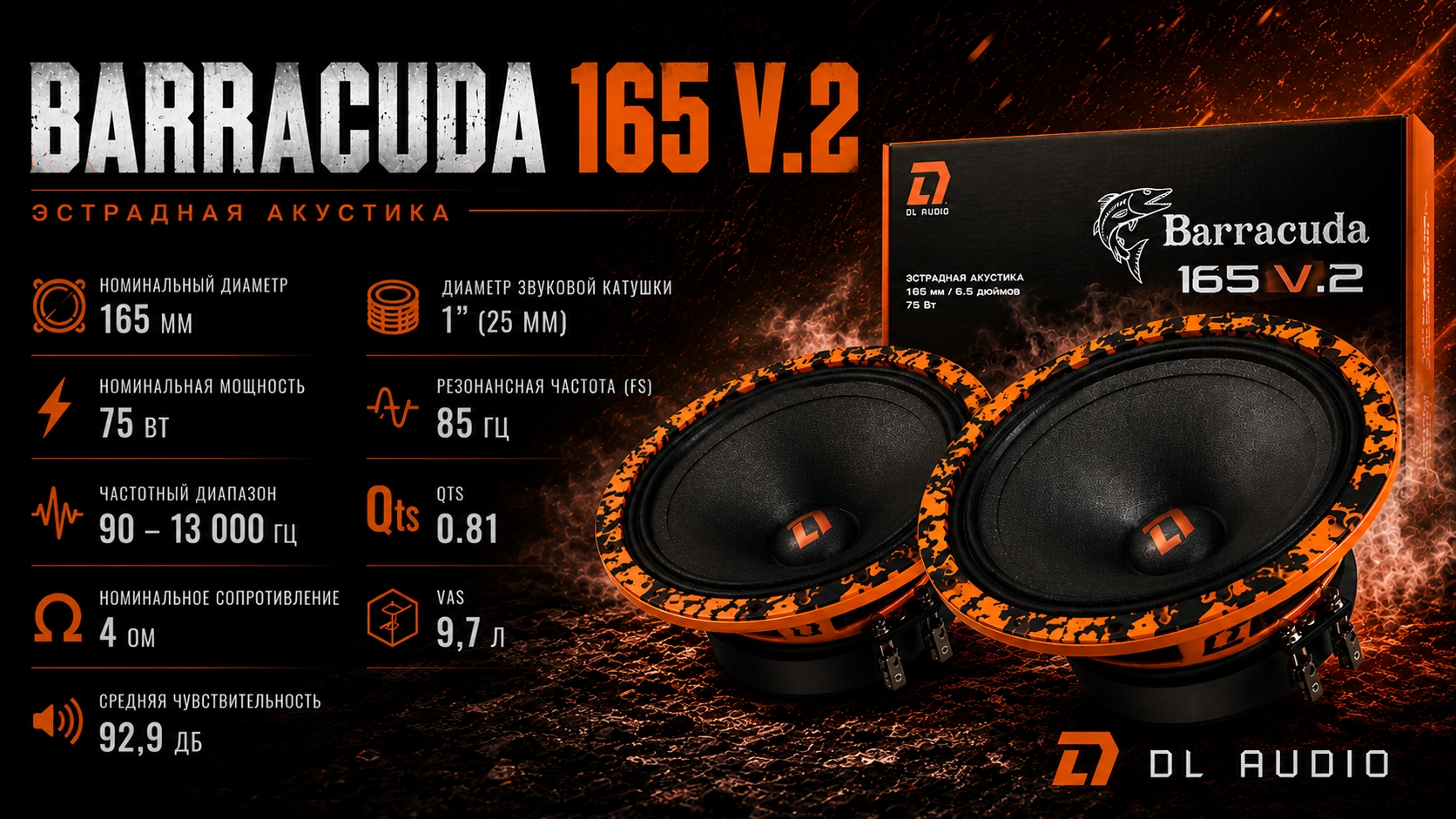 Динамики DL AUDIO Barracuda 165 V.2. Обзор, установка