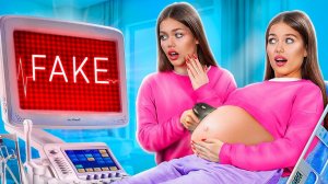 Моя сестра – беременна? 24 часа челлендж! Справится ли сестра-близняшка?