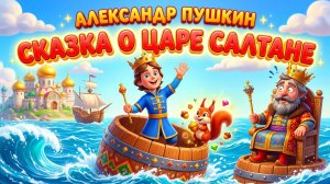Сказка о царе Салтане  — Александр Сергеевич Пушкин  | Читать сказку Пушкина онлайн для детей
