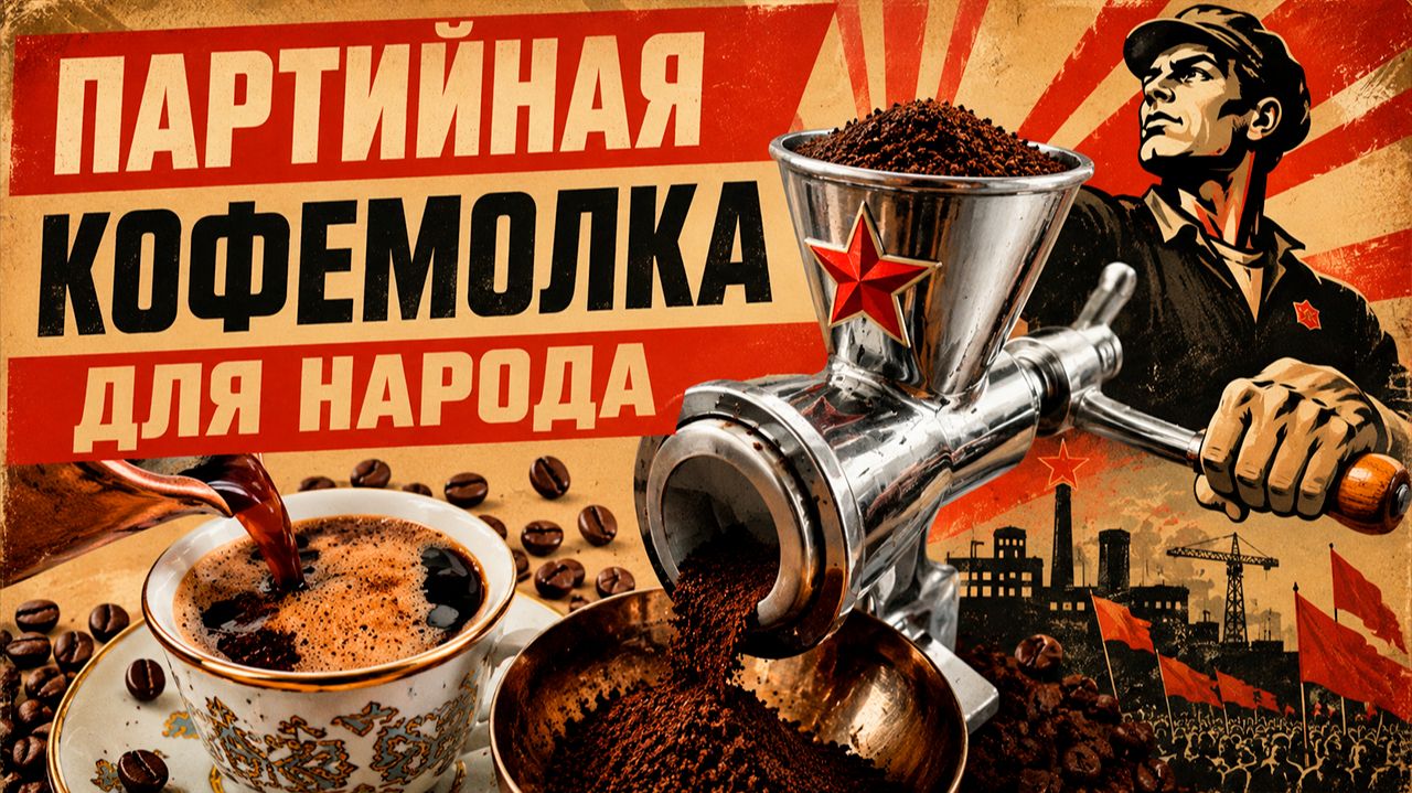 Отечественная кофемолка для дома?