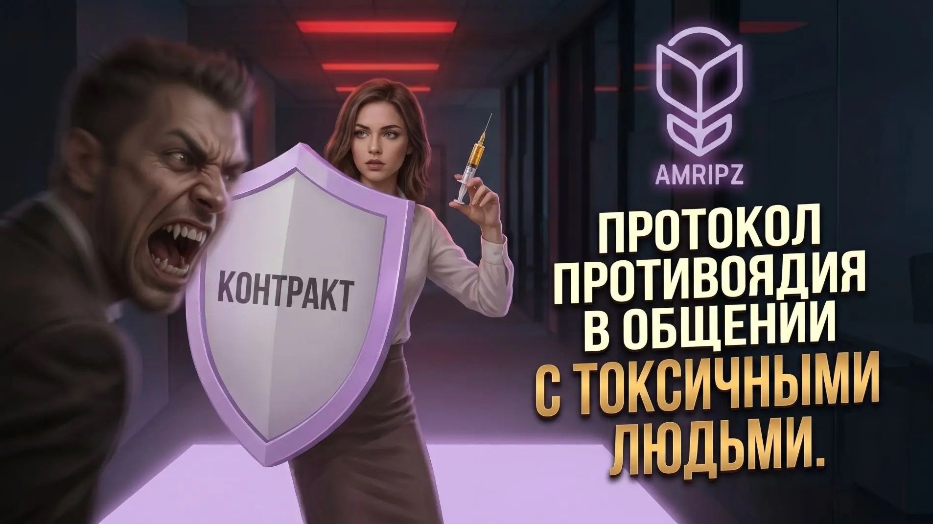 Протокол противоядия в общении с жестко токсичными людьми