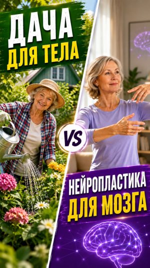 Дача не заменяет нейропластику. И вот почему
