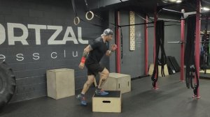 Плиометрические зашагивания / Plyo Step Up