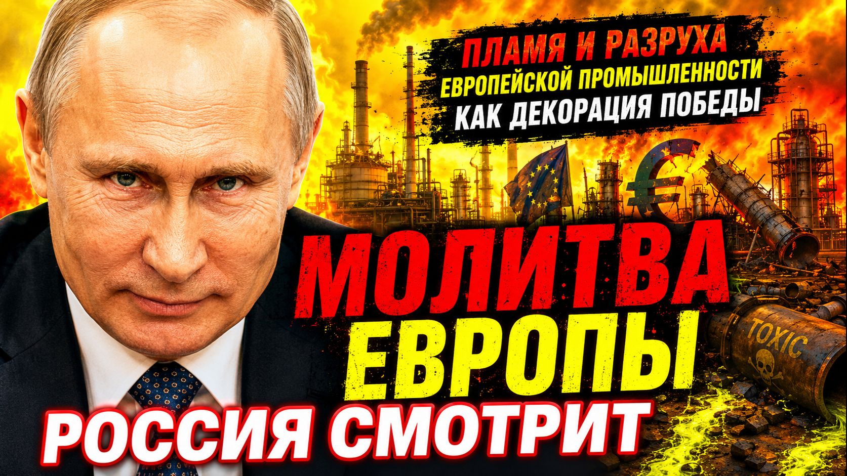 РОССИЯ ПИЛИТ ПОСЛЕДНИЙ СУК! ТЕПЕРЬ ЕС МОЛИТВЫ НЕ ПОМОГУТ!