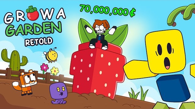 Вырасти Сад! Новая история игры GROW A GARDEN! Анимация
