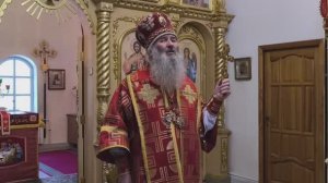 Проповедь митрополита Иоанна в Неделю о самаряныне в храме Рождества Иоанна Предтечи в п.Шелангер