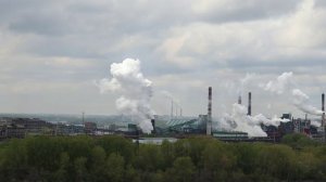 Нам включили отопление. Виды с Красной горки - Шурф  Антип появился и про рекламу на Рутубке