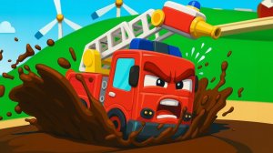 Пожарный Грузовик УВЯЗ в ГРЯЗИ! # Починка авто