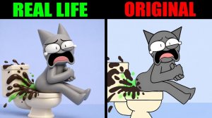 Лучшие тиктоки из игры Sprunki GrayToilet: РЕАЛЬНАЯ ЖИЗНЬ против ОРИГИНАЛЬНОЙ!!!