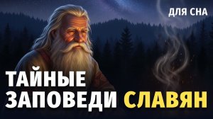 🔥 Тайные заповеди славян# как они сформировали душу народа 🌙 Лекция для сна