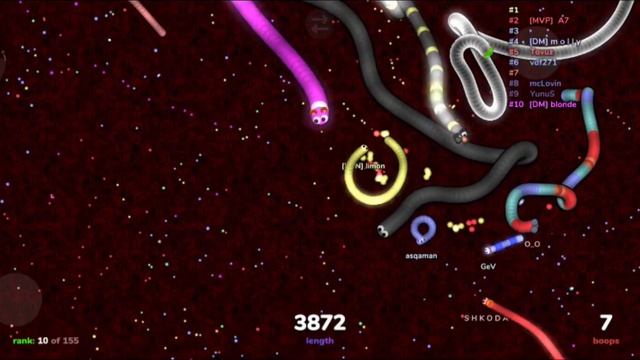 Slither.io смотреть онлайн