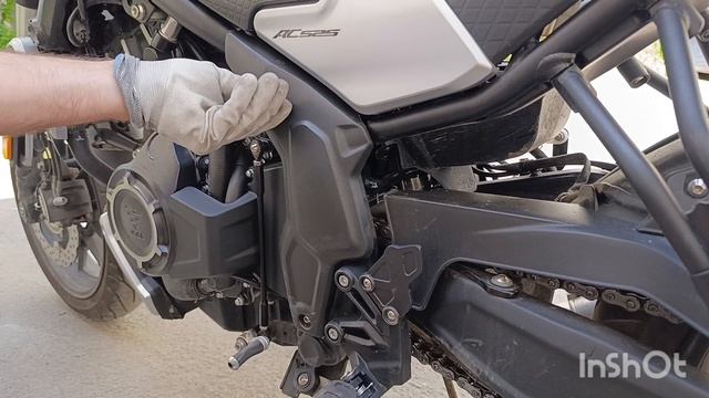 Как установить дуги на мотоцикл Voge 525 Ac