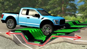 Автомобили против перевёрнутых лежачих полицейских — BeamNG Drive — 🔥 ULTIMATE Edition: Компиляци