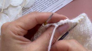 Закрываем резинку 1*1 иглой по кругу.