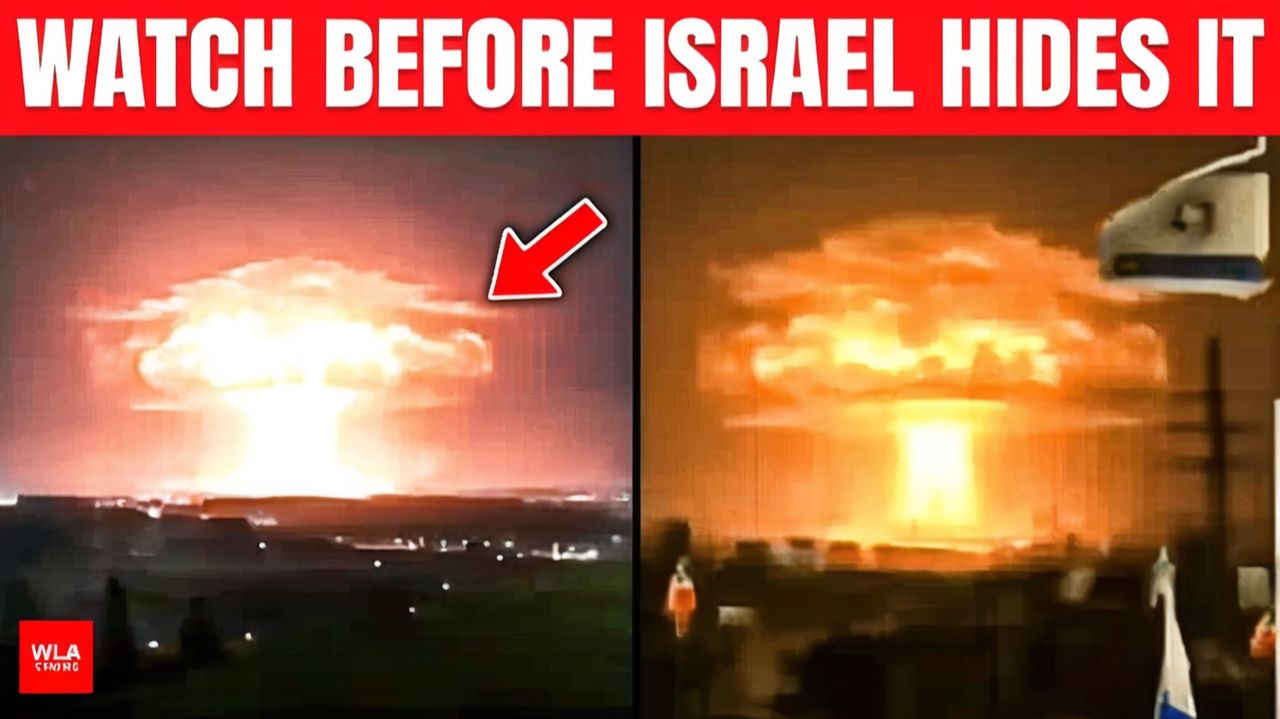 1 MIN AGO Massive 'NUKE-LIKE' EXPLOSION Hits ISRAEL 'Nuclear' Missile Hub ERUPTS смотреть онлайн