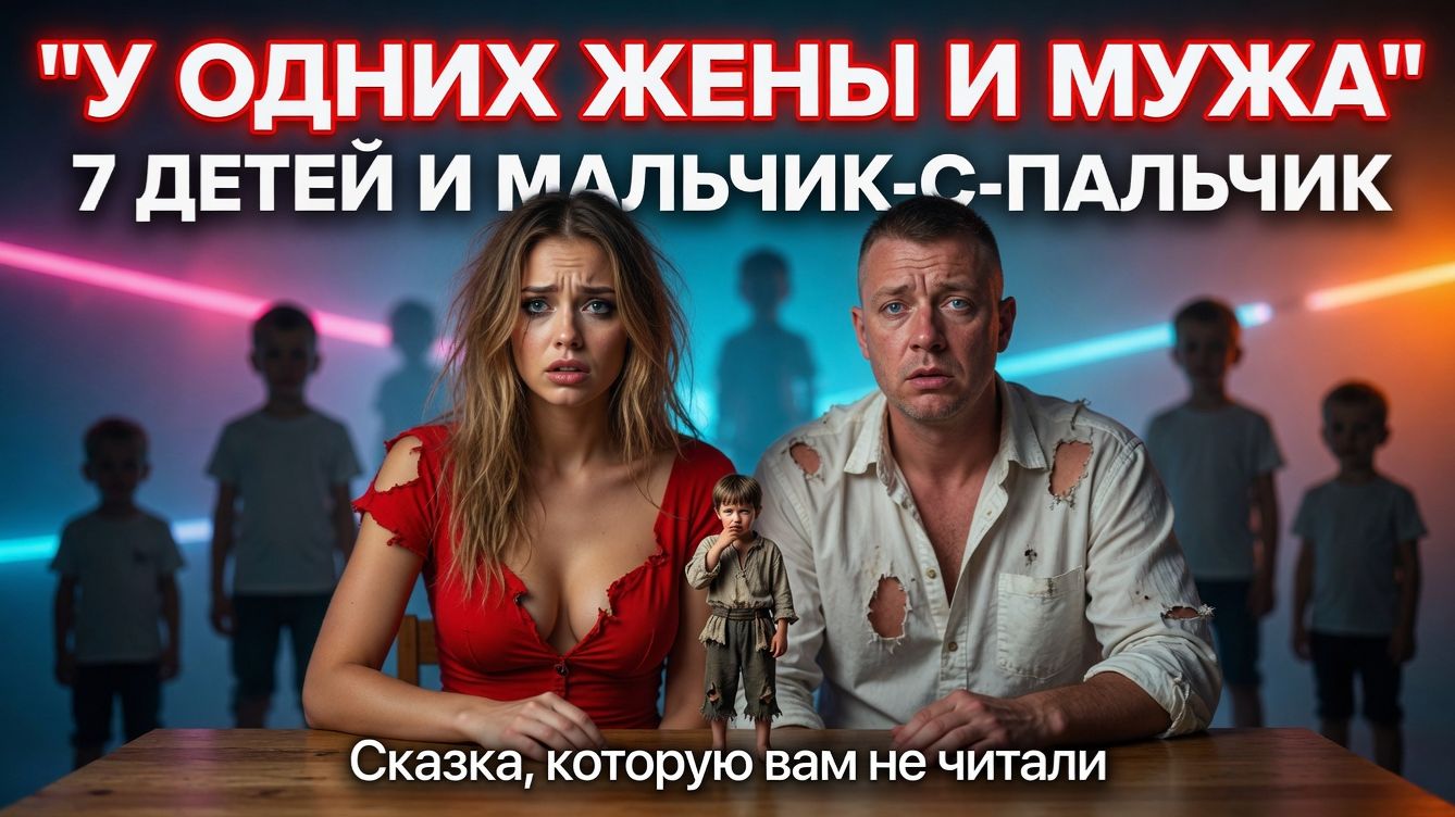 «У одних жены и мужа — 7 детей… и Мальчик-с-Пальчик»