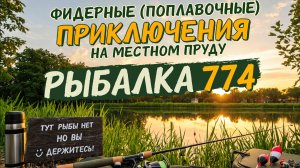ФИДЕРНЫЕ (ПОПЛАВОЧНЫЕ) ПРИКЛЮЧЕНИЯ НА МЕСТНОМ ПРУДУ