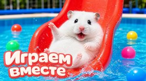 ХОМЯК ПРОНИК В СЕКРЕТНЫЙ ЛАБИРИНТ 🐹 Играем ВМЕСТЕ ! №3 ! Помогаем выбраться из лабиринта !