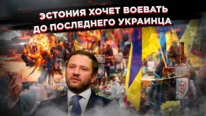 Эстонский министр увидел преимущество Украины в горящих тылах: Таллин допился до ручки