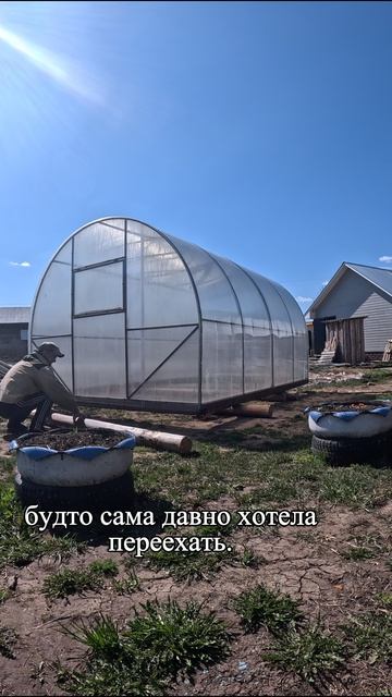 Переселение теплицы. Часть 2
