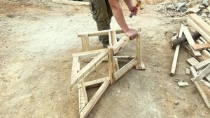 10 дней один в лесу — строительство землянки своими руками