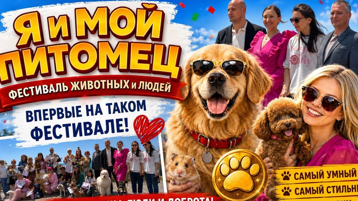 Я впервые попала на фестиваль животных в Анапе | «Я и мой питомец»