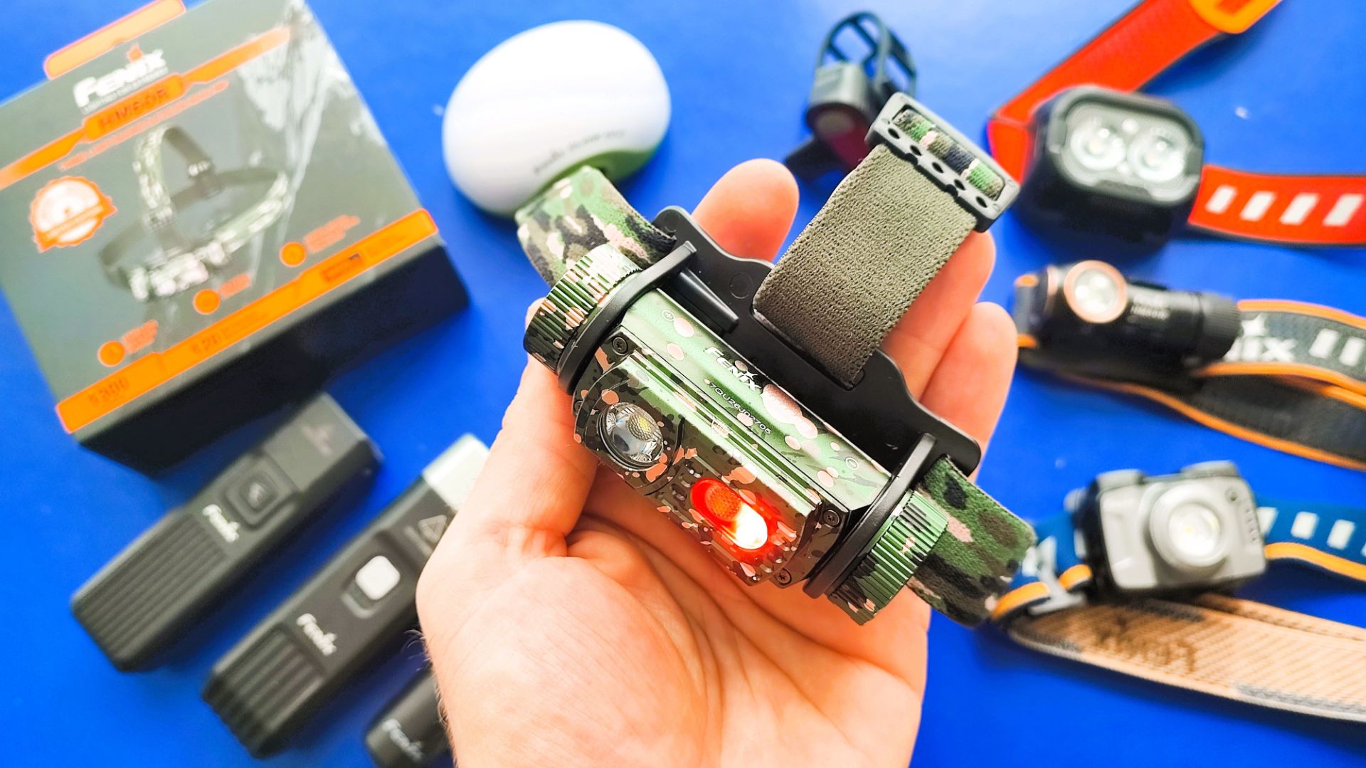 Тест! ХИЩНАЯ лимитированная версия фонаря Fenix HM60R #edc #fishing #unboxing #flashlight #survival
