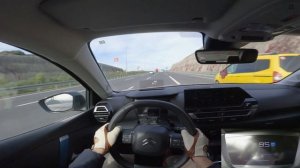 CITROEN E-C4X - Тест-драйв от первого лица в 4K