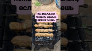 Как ИДЕАЛЬНО пожарить шашлык, если не умеешь