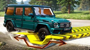 Автомобили против перевёрнутых лежачих полицейских — BeamNG Drive — 🔥 ULTIMATE Edition: Компиляция