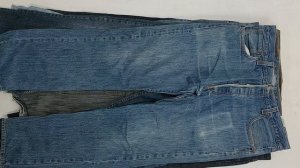 43685 Levi's джинсы мужские, 2пак, Levis denim trousers 19, секонд (extra) оптом