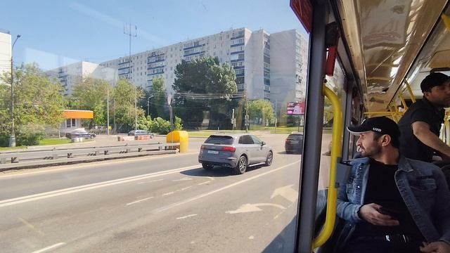 поездка на автобусе ЛиАЗ 5292 борт 191424 по маршруту 743