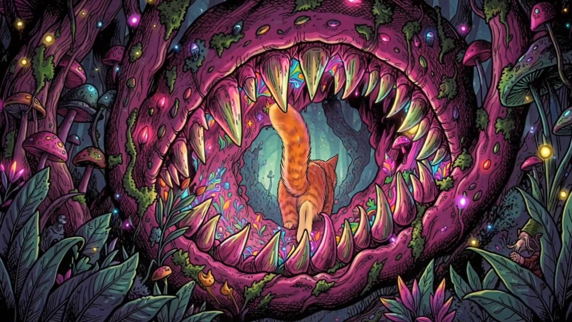 Feline Superfocus Mix： Deep & Dark Minimal Techno +  Gamma Waves