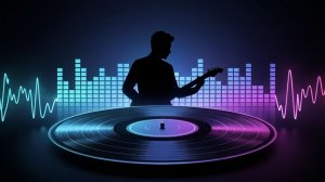 Музыка на чёрном фоне #39