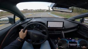 TOYOTA C-HR HYBRID 2024 года выпуска - Тест-драйв от первого лица в формате 4K