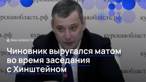 Чиновник выругался матом во время заседания с Хинштейном