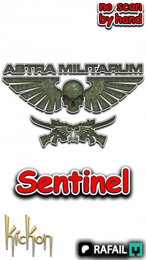 Sentinel. Astra militarum. ZBrush2026.