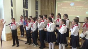 Отчетный концерт хорового класса «За детство счастливое наше, спасибо, родная страна!»