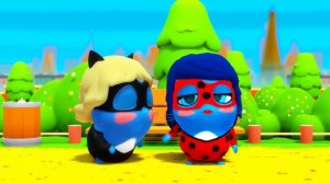 🐞 Miraculous Ladybug Theme Song ⭐️ Ladybug & Cat Noir 💕 The Moonies Official