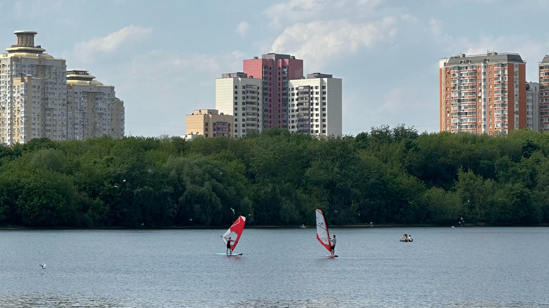 Виндсап-Vlog на Starboard SUP Windsurfing Борисовские пруды Москва
