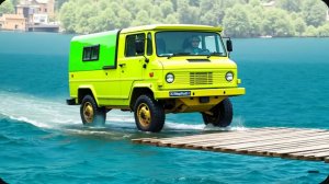 «Машины против подвесного моста» #6 в BeamNG Drive!