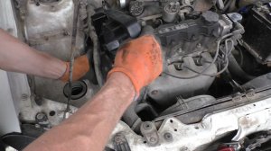 Замена комплекта ГРМ и помпы на Chevrolet Lanos Шевроле Ланос 2006 года 2часть