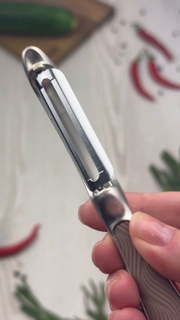 Овощечистка с продольным лезвием TalleR TR-65142. Распаковка и характеристики.