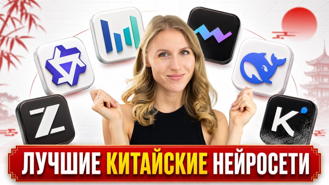 ЛУЧШИЕ КИТАЙСКИЕ НЕЙРОСЕТИ, которые стоит попробовать: Kimi, Qwen, DeepSeek, Z.ia и Seedance