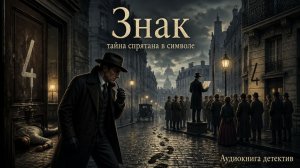 Сыщик идёт по следу в детективной аудиокниге «Знак»
