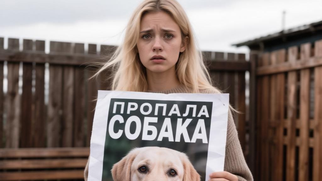 Пропала собака