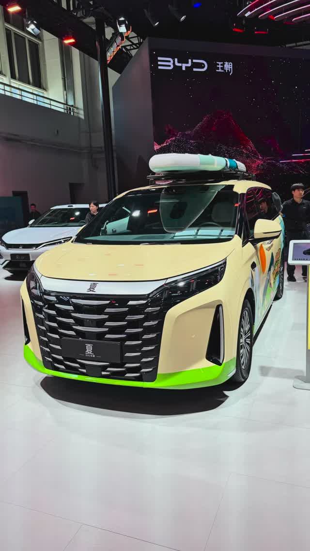 Новый BYD Xia для путешествий 🏕️ | Camper Edition на Пекинском автосалоне