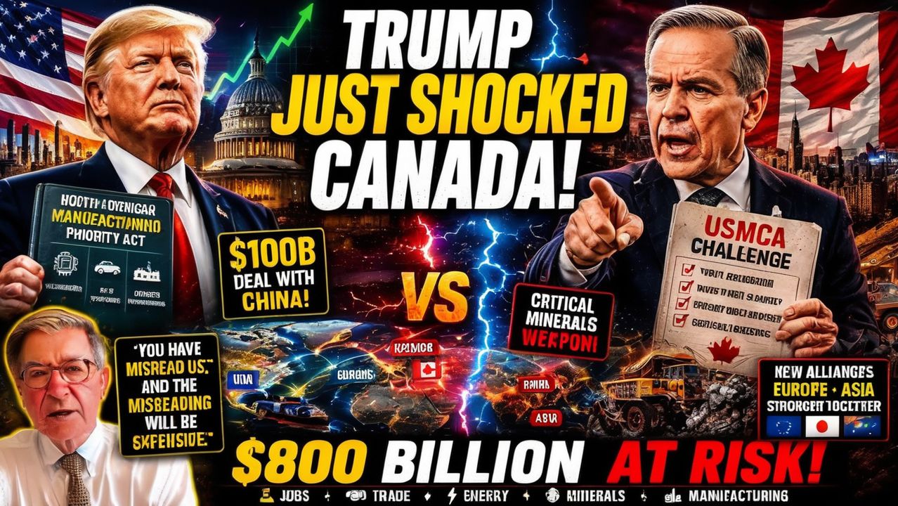 Trump Just Shocked Canada’s Economy!