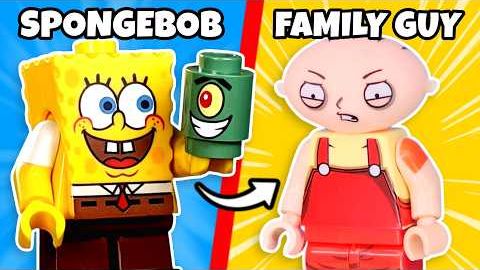 Собираем ПОПУЛЯРНЫЕ ТЕЛЕШОУ из LEGO… смотреть онлайн
